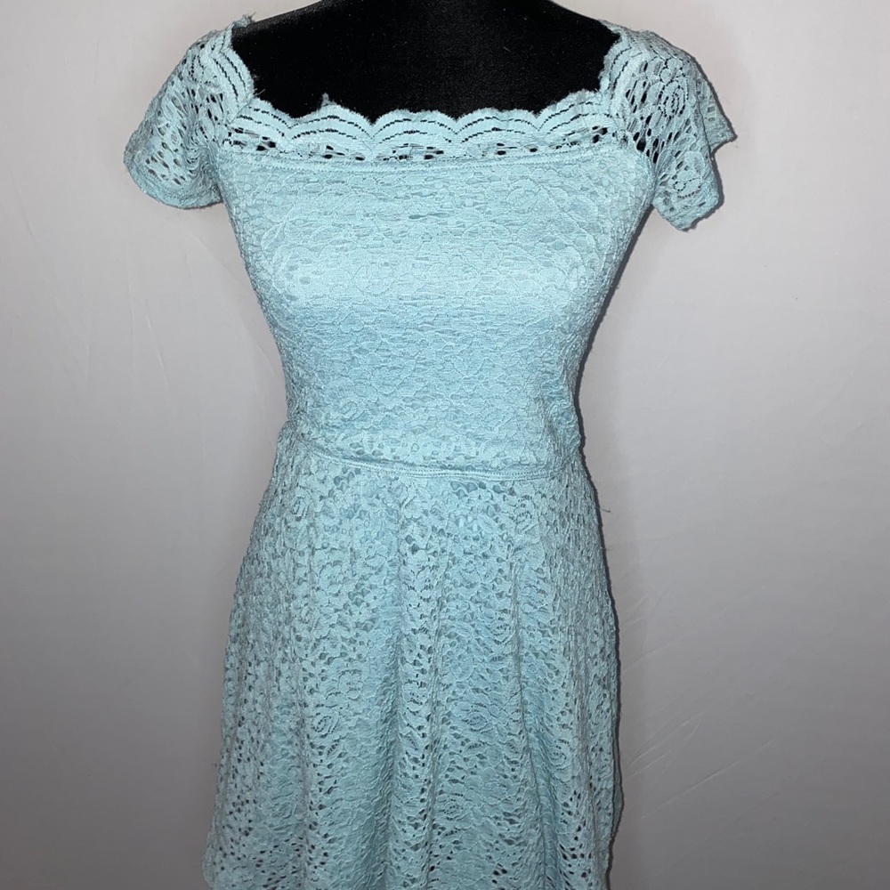 Off the shoulder Lacey Dress